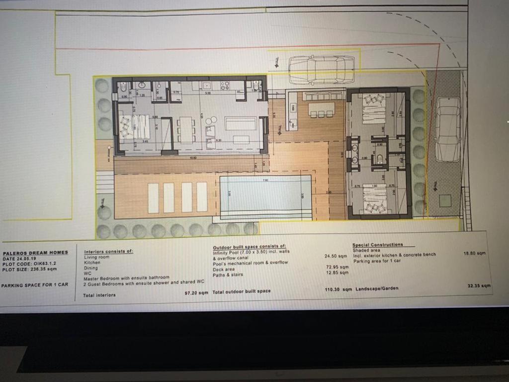 Villa Karma Palairos Ngoại thất bức ảnh